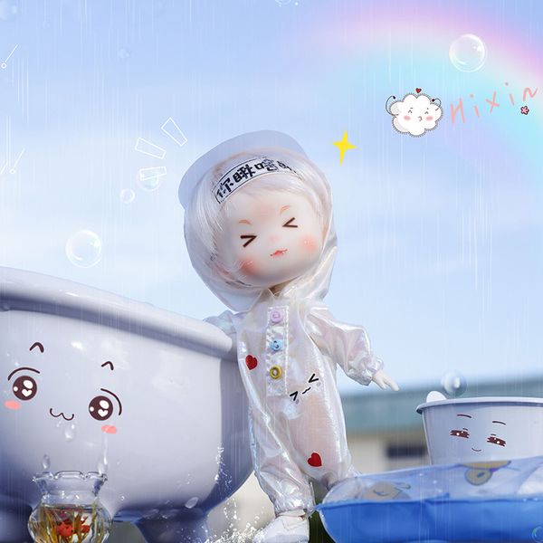 ob11 Hixin BJD Doll 1/11 Tiny Ball Jointed Doll Resin Anime Toys for Kids Surprise Gift for Girls Sunshine Baby Art Collection
ob11 Hixin BJD Doll 1/11 Tiny Ball Jointed Doll Resin Anime Toys for Kids Surprise Gift for Girls Sunshine Baby Art Collection