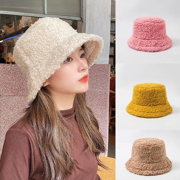wide brim hats lamb wool fashion solid color plush autumn winter hat all-match fall hair outdoor trend, Blue;gray
wide brim hats lamb wool fashion solid color plush autumn winter hat all-match fall hair outdoor trend, Blue;gray