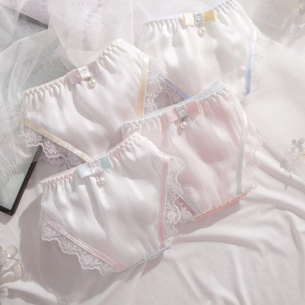 women's panties candy colors women lace cotton milk silk bow cute lovely sweety princess style high elasticity underwear breifs, Black;pink
women's panties candy colors women lace cotton milk silk bow cute lovely sweety princess style high elasticity underwear breifs, Black;pink