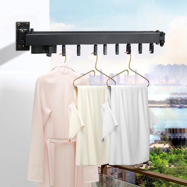 foldable space aluminum wall hanging clothes hanger drying rack for household indoor balcony retractable support hangers & racks
foldable space aluminum wall hanging clothes hanger drying rack for household indoor balcony retractable support hangers & racks