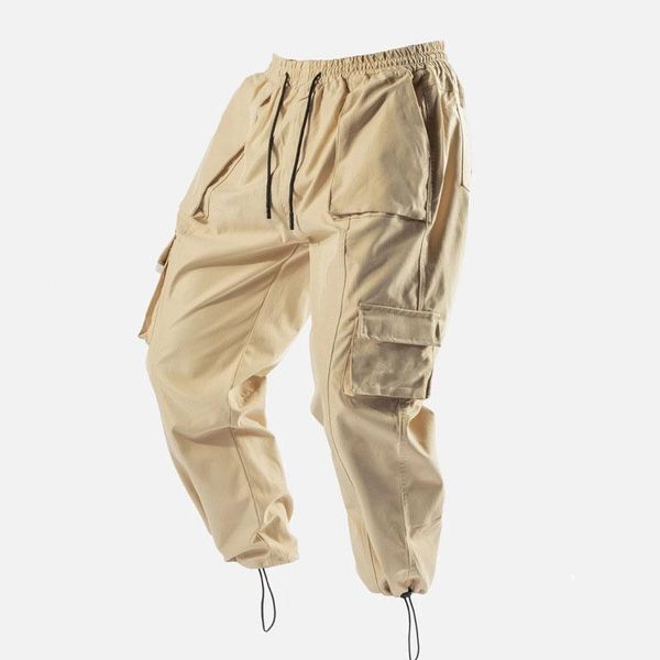 men's pants brand cargo outdoor running parkour sports multi-pocket casual fitness, Black
men's pants brand cargo outdoor running parkour sports multi-pocket casual fitness, Black