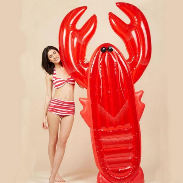 inflatable floats & tubes giant lobster pool float swimming mattress water floating row aduts red crab air beach swim lounger
inflatable floats & tubes giant lobster pool float swimming mattress water floating row aduts red crab air beach swim lounger