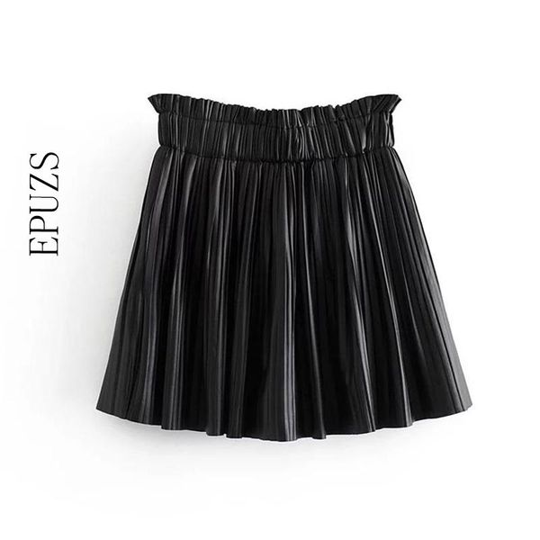 skirts vintage high waist pleated womens kawaii black pu leather skirt punk rock mini 2021 falda mujer streetwear
skirts vintage high waist pleated womens kawaii black pu leather skirt punk rock mini 2021 falda mujer streetwear