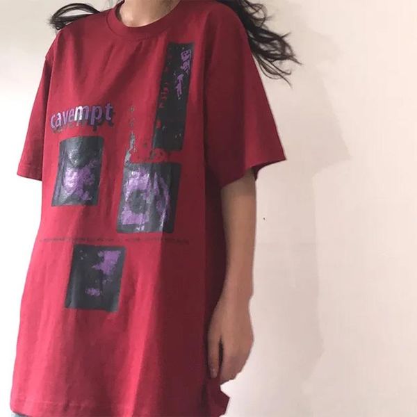 women's t-shirt streetwear women punk clothes ulzzang harajuku vintage print summer oversize loose casual, White
women's t-shirt streetwear women punk clothes ulzzang harajuku vintage print summer oversize loose casual, White