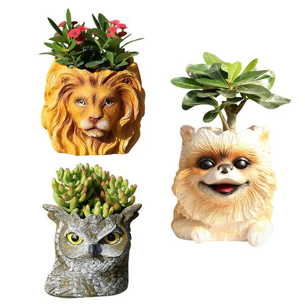 new arrival animal form harz flower plant vase pot harz desksculpture home art decor succulent flower pot wholesale
new arrival animal form harz flower plant vase pot harz desksculpture home art decor succulent flower pot wholesale