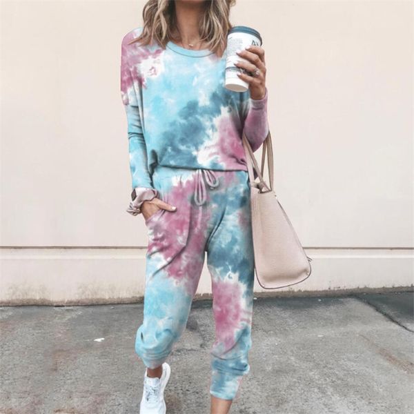 autumn and winter casual two piece set fashion printed women's long-sleeved elastic waist full suit 210517, White
autumn and winter casual two piece set fashion printed women's long-sleeved elastic waist full suit 210517, White