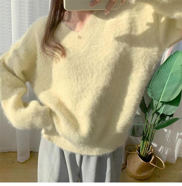 women's sweaters winter sweater women pullovers korean fashion knitting vintage long sleeve autumn elegant female knitted outerwear war, White;black
women's sweaters winter sweater women pullovers korean fashion knitting vintage long sleeve autumn elegant female knitted outerwear war, White;black