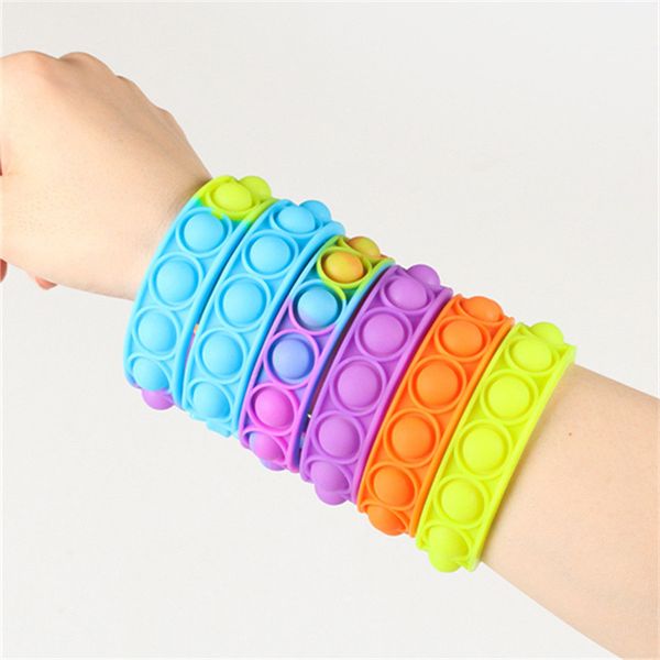 push bubble fidget bracelets toys party favor squeeze sensory ring silicone decompression toy puzzle press finger stress bracelet pressing b
push bubble fidget bracelets toys party favor squeeze sensory ring silicone decompression toy puzzle press finger stress bracelet pressing b