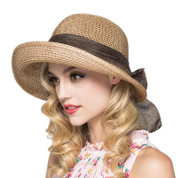 wide brim hats fashion summer women natural straw hat chapeau female sun boater black panama beach sombrero mujer fedora caps, Blue;gray
wide brim hats fashion summer women natural straw hat chapeau female sun boater black panama beach sombrero mujer fedora caps, Blue;gray