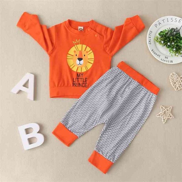 autumn baby infant rompers boys clothes long sleeve print t-shirt pants girls costume 210629, White
autumn baby infant rompers boys clothes long sleeve print t-shirt pants girls costume 210629, White