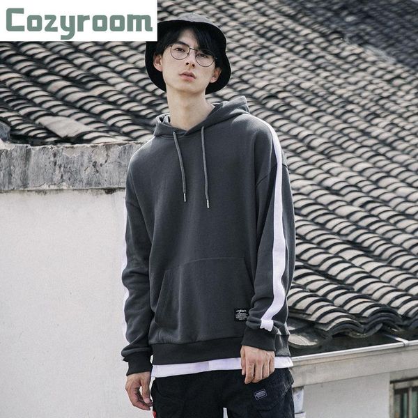 japanese men's jackets 2021 autumn men hooded stitching oversize couple casual long-sleeved hoodie male clothes s-xxl hoodies & sweatsh, Black
japanese men's jackets 2021 autumn men hooded stitching oversize couple casual long-sleeved hoodie male clothes s-xxl hoodies & sweatsh, Black