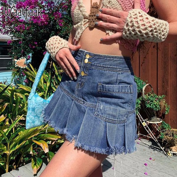 skirts cargo streetwear pockets patchwork pleated skirt jean women mini button up short denim high waist club 90s waatfaak, Black
skirts cargo streetwear pockets patchwork pleated skirt jean women mini button up short denim high waist club 90s waatfaak, Black