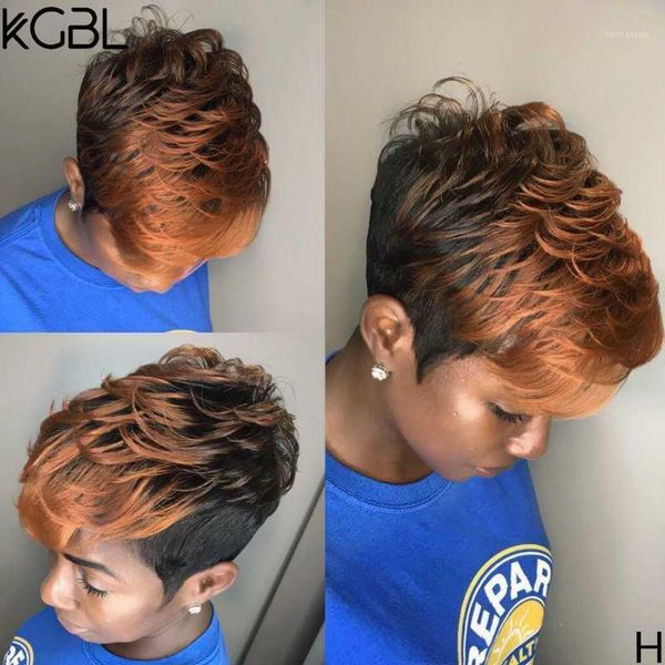 13*4 ombre pixie cut lace front human hair wigs 8 inches 150 180 density with baby brazilian non-remy medium ratio1, Black;brown
13*4 ombre pixie cut lace front human hair wigs 8 inches 150 180 density with baby brazilian non-remy medium ratio1, Black;brown
