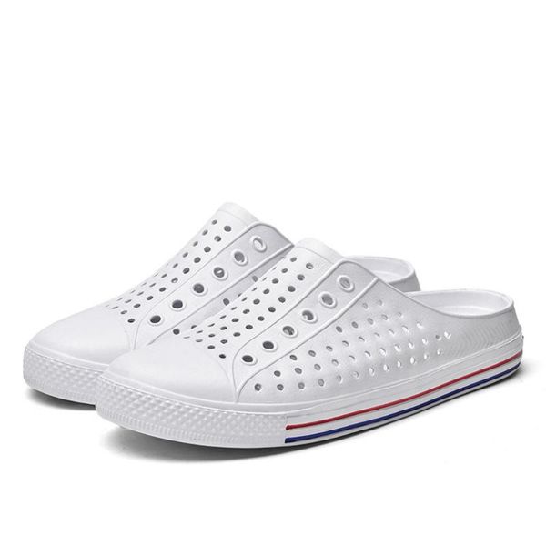 summer casual couple flats hollow breathable antiskid light slippers beach hole shoes soft masculina x0102, Black
summer casual couple flats hollow breathable antiskid light slippers beach hole shoes soft masculina x0102, Black