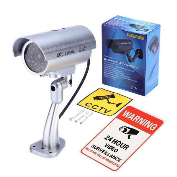 fake camera dummy waterproof security cctv surveillance with flashing red led light outdoor indoor ip cameras
fake camera dummy waterproof security cctv surveillance with flashing red led light outdoor indoor ip cameras