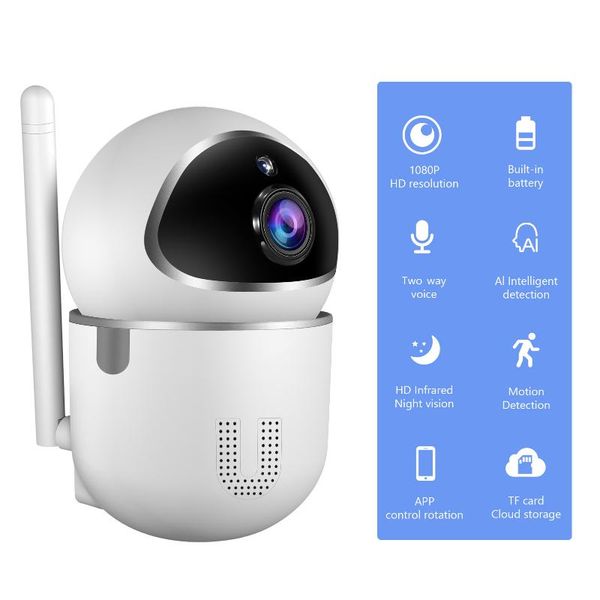 cameras security camera 1080p wireless wifi indoor surveillance ip with smart human tracking,motion detection,night vision
cameras security camera 1080p wireless wifi indoor surveillance ip with smart human tracking,motion detection,night vision
