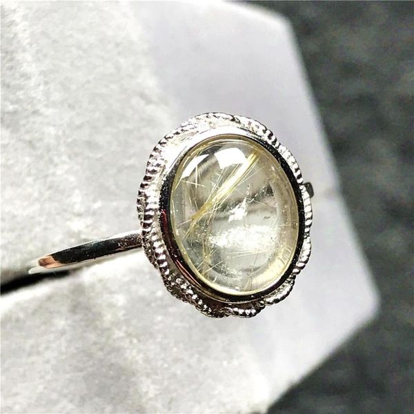 cluster rings 11x10mm natural gold rutilated quartz ring jewelry for woman man crystal oval beads silver stone adjustable, Golden;silver
cluster rings 11x10mm natural gold rutilated quartz ring jewelry for woman man crystal oval beads silver stone adjustable, Golden;silver