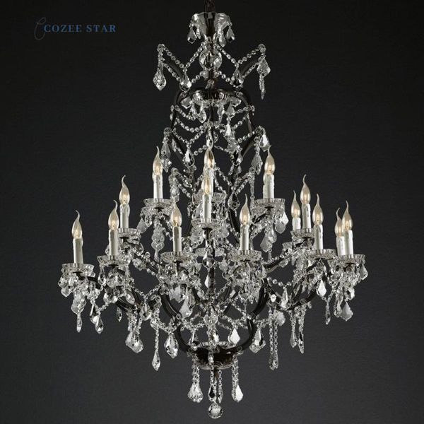 19th c. rococo crystao led chandeliers lighting retro candle metal lamps lustre bedroom living room villa el lights fixture
19th c. rococo crystao led chandeliers lighting retro candle metal lamps lustre bedroom living room villa el lights fixture
