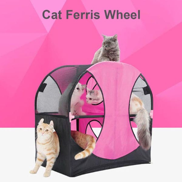 cat beds & furniture double layer climbing frame kitten supplies tent tunnel house ferris wheel pet play toy villa
cat beds & furniture double layer climbing frame kitten supplies tent tunnel house ferris wheel pet play toy villa