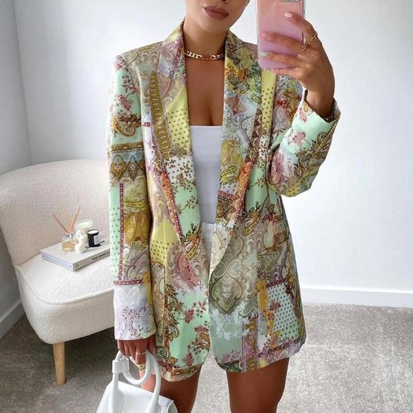 women's suits & blazers 2021 long sleeve suit coat fashion vintage print party casual suites elegant office lady jacket femenino, White;black
women's suits & blazers 2021 long sleeve suit coat fashion vintage print party casual suites elegant office lady jacket femenino, White;black