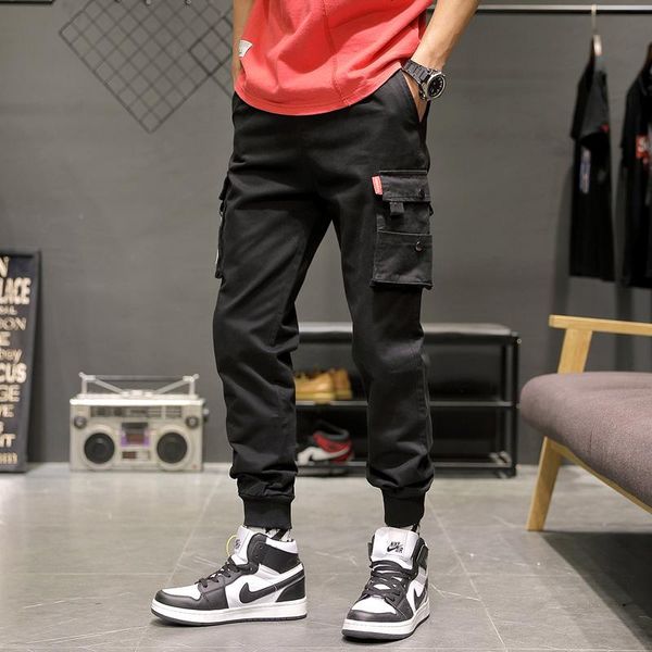 men's pants 2021 multi-pockets cargo men streetwear baggy jogger ankle-length harem plus size 8xl, Black
men's pants 2021 multi-pockets cargo men streetwear baggy jogger ankle-length harem plus size 8xl, Black