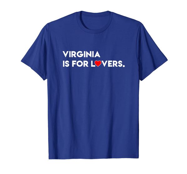 virginia is for the lovers tshirt gift, White;black