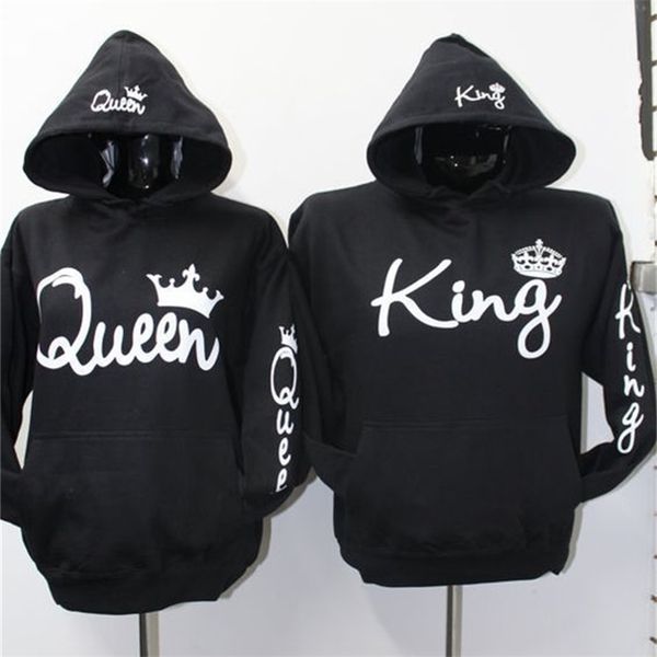 sudaderas para parejas long sleeve king queen crown printed pullover hoodies couples lovers sweatshirt men women plus size hoody 210517, Black
sudaderas para parejas long sleeve king queen crown printed pullover hoodies couples lovers sweatshirt men women plus size hoody 210517, Black