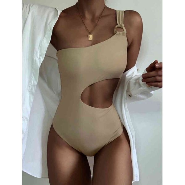 one shoulder swimwear women hollow out piece swimsuit female bodysuit push up monokini bathing suit beachwear 210521, White;black
one shoulder swimwear women hollow out piece swimsuit female bodysuit push up monokini bathing suit beachwear 210521, White;black