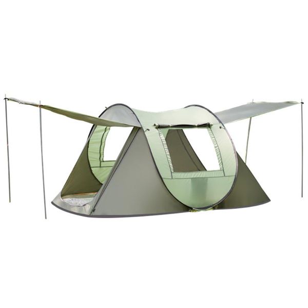outdoor tents 3-4 person large automatic family tent waterproof rainproof sunscreen speed open camping hiking and shelters
outdoor tents 3-4 person large automatic family tent waterproof rainproof sunscreen speed open camping hiking and shelters