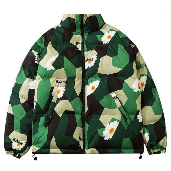 men's jackets mens harajuku flower camouflage thick parka winter male jacket clothes couple coats 100% cotton leather parkas, Black;brown
men's jackets mens harajuku flower camouflage thick parka winter male jacket clothes couple coats 100% cotton leather parkas, Black;brown