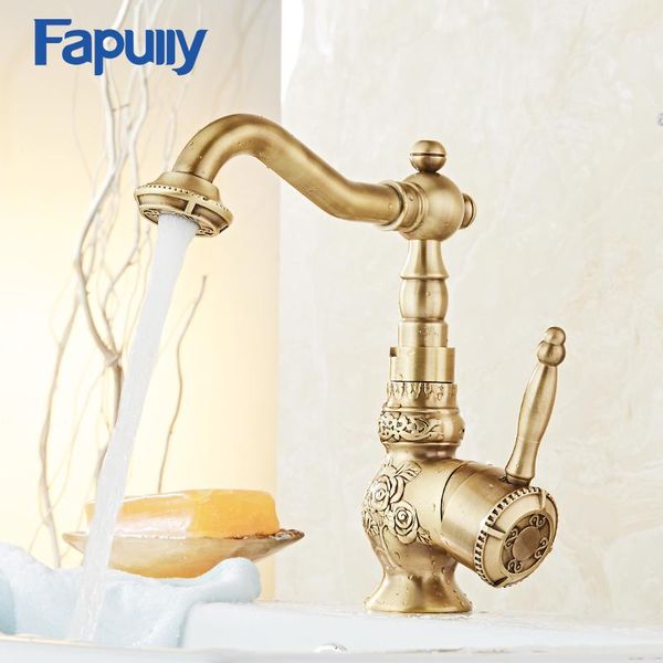 bathroom sink faucets fapully faucet water tap antique style brass single handle and clod basin mixer 566-11tb
bathroom sink faucets fapully faucet water tap antique style brass single handle and clod basin mixer 566-11tb