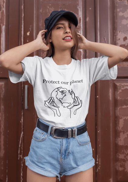 protect our planet graphic womens tees vintage aesthetic 90s grunge save the earth shirts fashion tumblr outfits, White
protect our planet graphic womens tees vintage aesthetic 90s grunge save the earth shirts fashion tumblr outfits, White