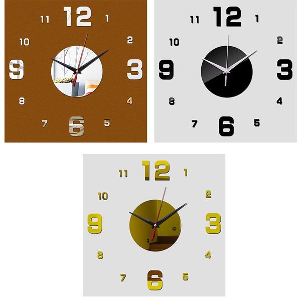 wall clocks 2021 modern design clock 3d diy quartz fashion acrylic mirror stickers living room home decor horloge silver golden
wall clocks 2021 modern design clock 3d diy quartz fashion acrylic mirror stickers living room home decor horloge silver golden