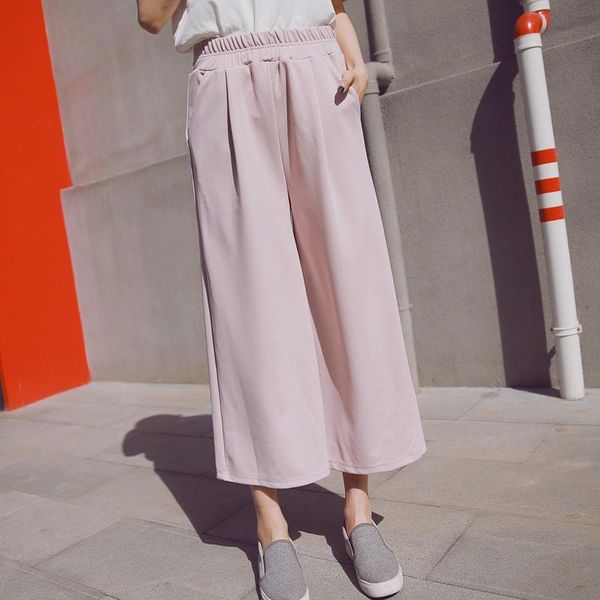 women's pants & capris 7 color clothing ol suit high waist harem women series summer wind casual female 2021 nine points wide leg, Black;white
women's pants & capris 7 color clothing ol suit high waist harem women series summer wind casual female 2021 nine points wide leg, Black;white