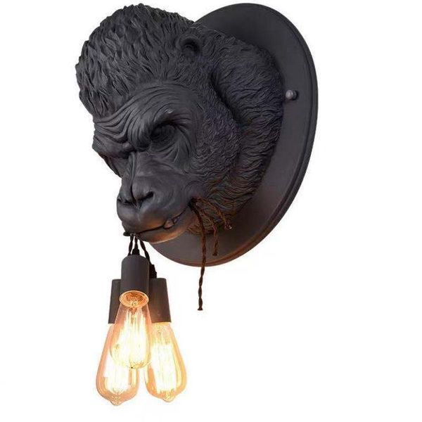pendant lamps nordic resin gorilla wall lamp retro modern led sconce home loft bedroom bedside decor light fixtures luminaire
pendant lamps nordic resin gorilla wall lamp retro modern led sconce home loft bedroom bedside decor light fixtures luminaire