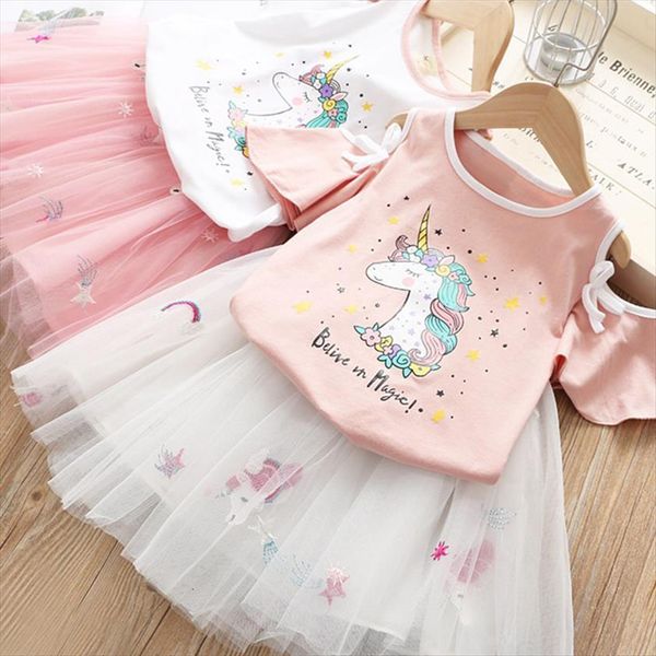 children clothes summer unicorn girl dress baby girls for 2 4 6 years casual wear princess birthday, Red;yellow
children clothes summer unicorn girl dress baby girls for 2 4 6 years casual wear princess birthday, Red;yellow