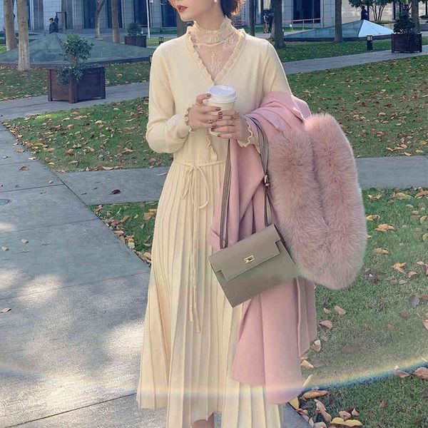 dresses winter elegant knit women casual long sleeve slim office sweater female v-neck knitted one piece dress korean, Black;gray
dresses winter elegant knit women casual long sleeve slim office sweater female v-neck knitted one piece dress korean, Black;gray