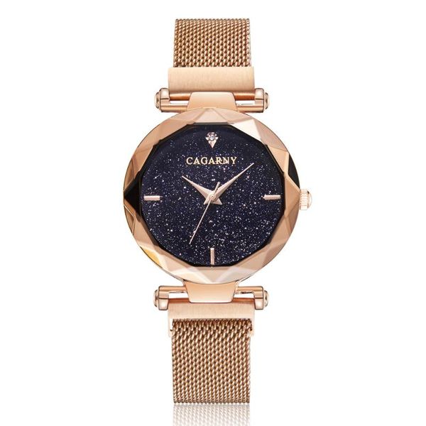 wristwatches cagarny womens wrist watches starry sky magnet ladies dress fashion female quartz wristwatch clock, Slivery;brown
wristwatches cagarny womens wrist watches starry sky magnet ladies dress fashion female quartz wristwatch clock, Slivery;brown