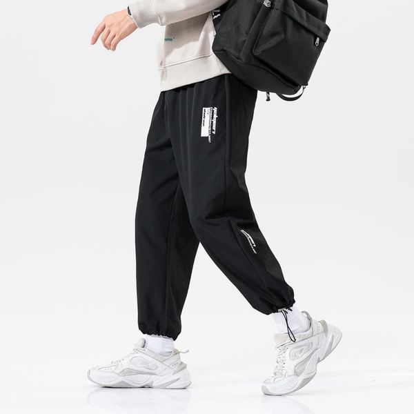cargo pants men streetwear hip hop pocket loose joggers elastic waist plus size ankle length trousers men's, Black
cargo pants men streetwear hip hop pocket loose joggers elastic waist plus size ankle length trousers men's, Black