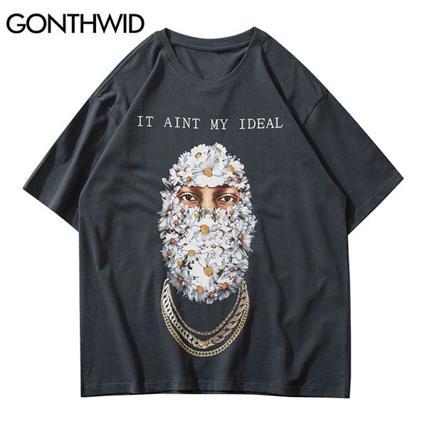 gonthwid tees men streetwear hip hop gothic punk daisy head print short sleeve tshirt cotton casual loose harajuku t-shirts 210707, White;black
gonthwid tees men streetwear hip hop gothic punk daisy head print short sleeve tshirt cotton casual loose harajuku t-shirts 210707, White;black