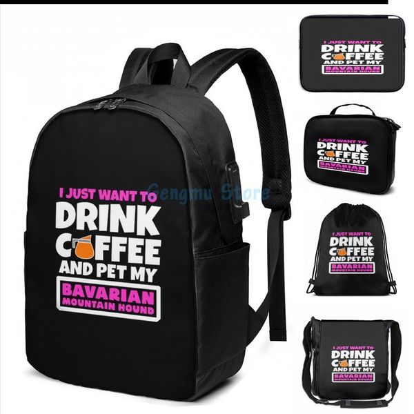 graphic print i just want to drink coffee and pet my bavarian mountain usb charge backpack men school bags women lapbag
graphic print i just want to drink coffee and pet my bavarian mountain usb charge backpack men school bags women lapbag