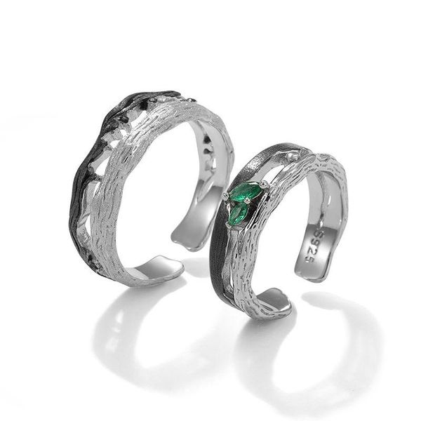 cluster rings 2021 original design retro men's and women's niche couple simple light luxury ring jewelry accessories, Golden;silver
cluster rings 2021 original design retro men's and women's niche couple simple light luxury ring jewelry accessories, Golden;silver