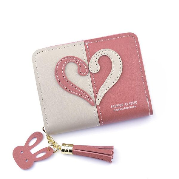 wallets fashion short women's purses mini zipper tassel female wallet wild money bag coin purse for girls, Red;black
wallets fashion short women's purses mini zipper tassel female wallet wild money bag coin purse for girls, Red;black