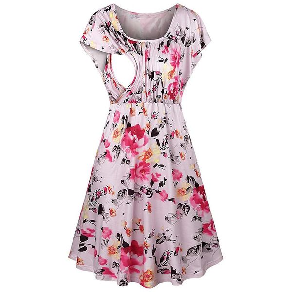 patpat 2021 arrivalstylish high-rise short-sleeve nursing dress maternity dresses, White
patpat 2021 arrivalstylish high-rise short-sleeve nursing dress maternity dresses, White