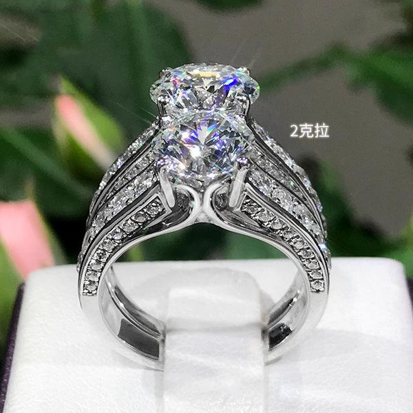 hip-hop natural 2 s moissanite jewelry solid s925 silver color real platinum gemstone anillos 925 bizuteria cluster rings, Golden;silver
hip-hop natural 2 s moissanite jewelry solid s925 silver color real platinum gemstone anillos 925 bizuteria cluster rings, Golden;silver