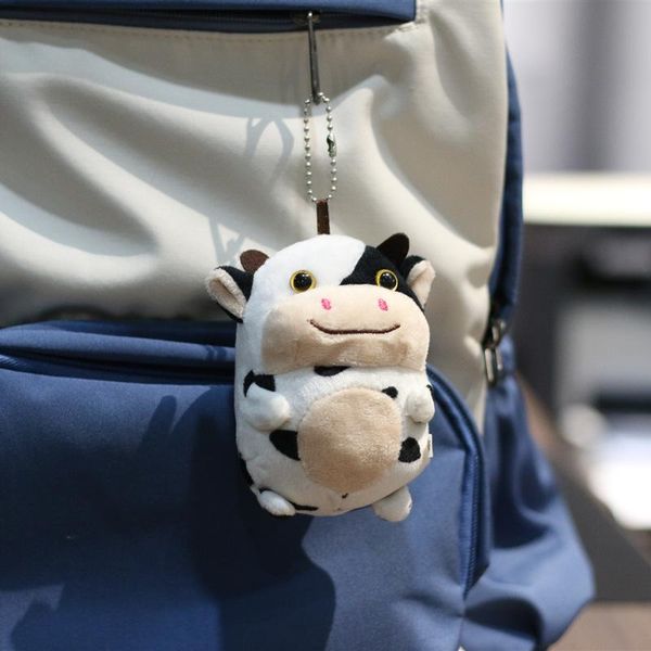 keychains 11cm small cow plush toy keychain cute animal soft pendant dolls with keyring, Silver
keychains 11cm small cow plush toy keychain cute animal soft pendant dolls with keyring, Silver