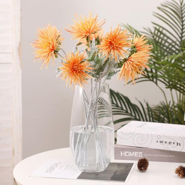 1pcs crab claw chrysanthemum artificial flower bouquet for wedding home decoration diy scrapbooking garland decor fake plant decorative flow
1pcs crab claw chrysanthemum artificial flower bouquet for wedding home decoration diy scrapbooking garland decor fake plant decorative flow