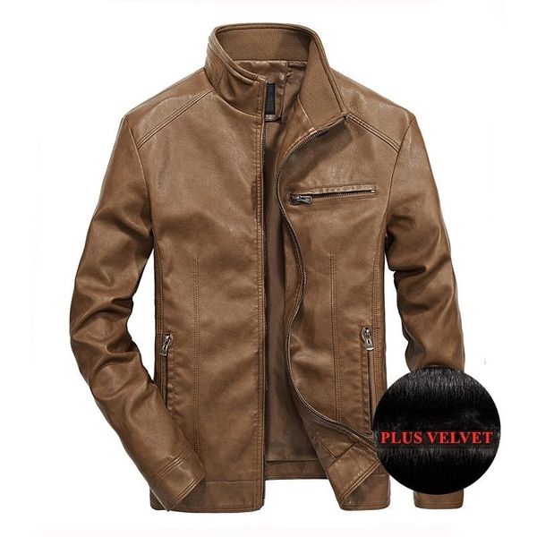 men's fur & faux winter leather jacket plus velvet handsome stand collar motorcycle pu jackets overcoat slim fit for man m-5xl, Black
men's fur & faux winter leather jacket plus velvet handsome stand collar motorcycle pu jackets overcoat slim fit for man m-5xl, Black