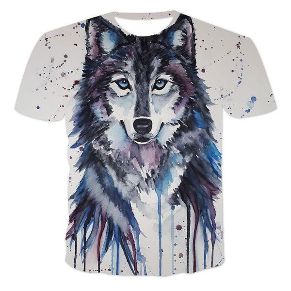 men's casual shirts 2021casual cool animal jungle wolf print boys and girls street punk short sleeve sports top, White;black
men's casual shirts 2021casual cool animal jungle wolf print boys and girls street punk short sleeve sports top, White;black