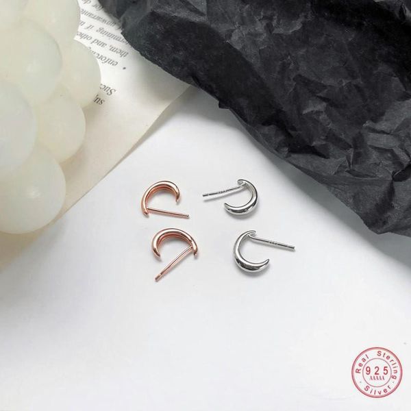 stud 925 sterling silver european simple curved hook arc crescent earrings women punk hip hop trend party jewelry gift, Golden;silver
stud 925 sterling silver european simple curved hook arc crescent earrings women punk hip hop trend party jewelry gift, Golden;silver